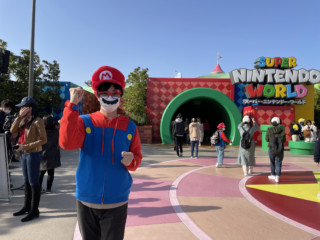 USJ！新エリアで叫ぶ！『WE ARE MARIO!!』