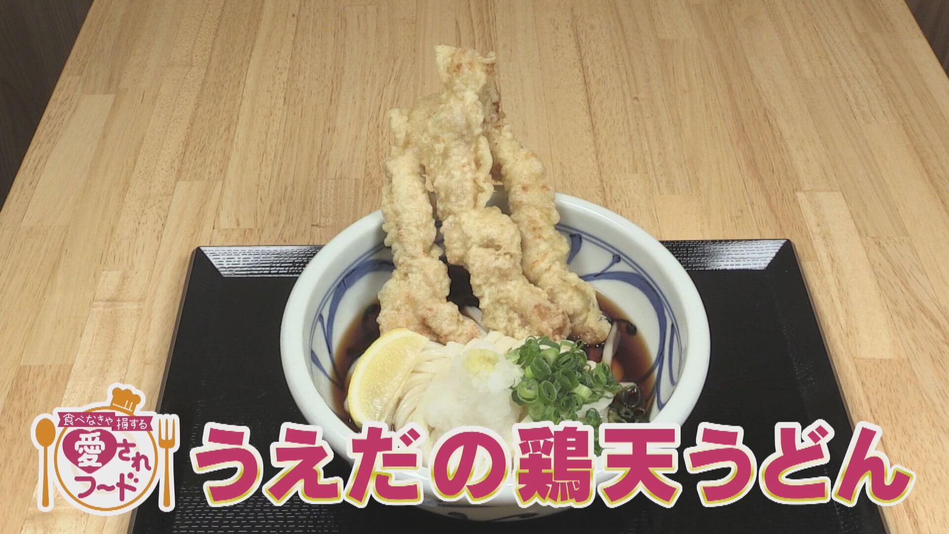 超弾力麺＆巨大とり天の手打ちうどん/巨大＆サクあま！職人こだわりのアップルパイ！