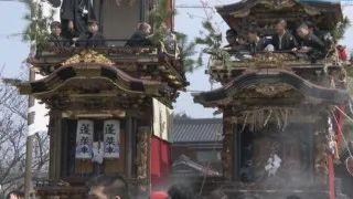 600キロの塩をまき散らす！？ 2輌の山車を寸止め！ 愛知県常滑市の春祭り「大谷祭礼」に潜入