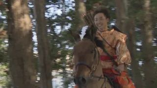こんな流鏑馬見たことない！ 弓を使わないで的を狙う岐阜県可児市の白鬚神社に伝わる「流鏑馬祭り」