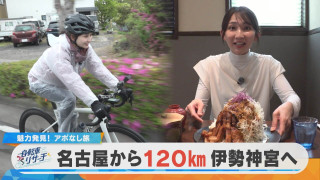 🚲友廣アナ #自転車リサーチ🚲分厚くやらか~い絶品とんてき!ゴールの伊勢神宮までアポなし旅!【チャント!特集】