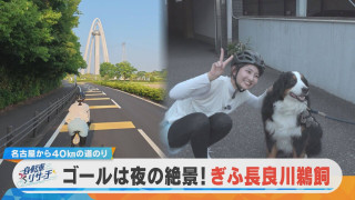 友廣アナの自転車リサーチ!ついにゴール“ぎふ長良川鵜飼”は見られたのか!?【チャント!特集】