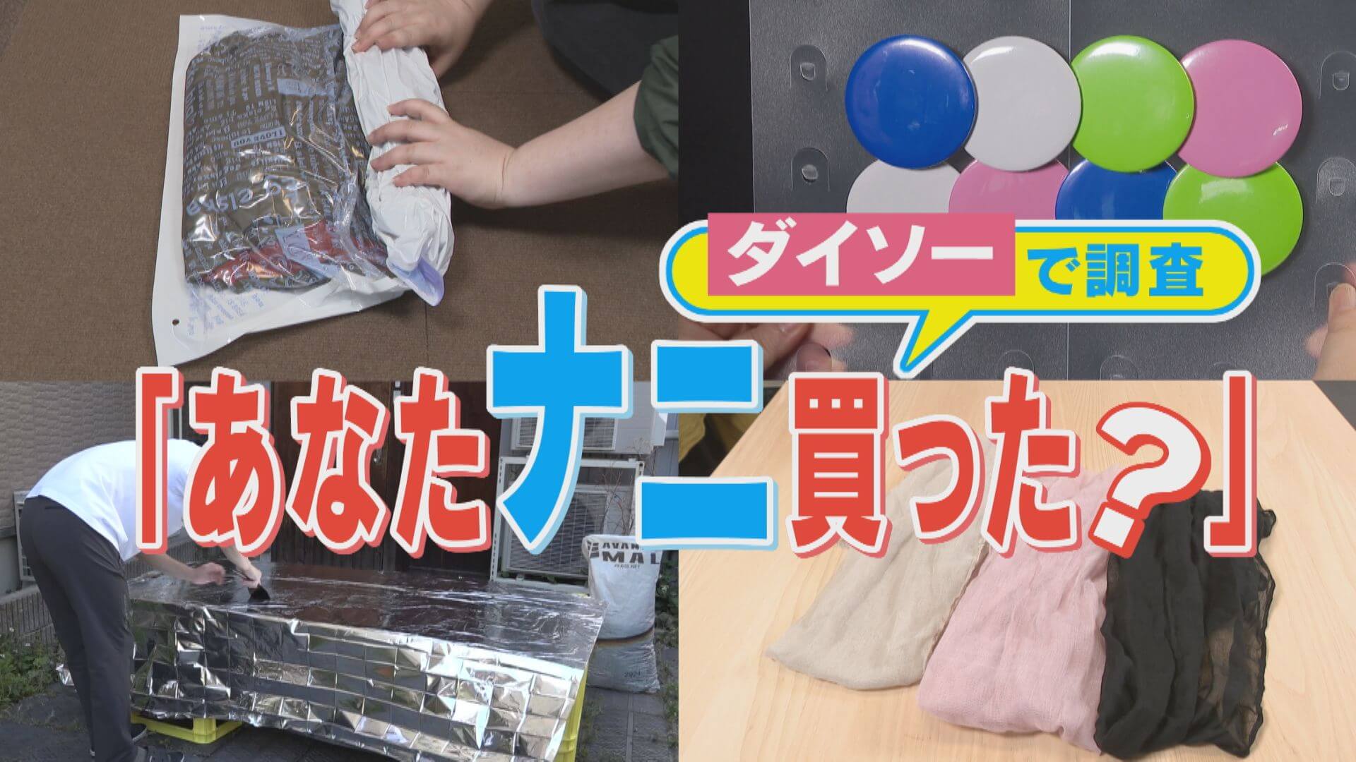 【ダイソーで何買った？】100円ショップ“今売れている商品”調査 ダイソーの買い物客に聞き込み！【チャント！特集】