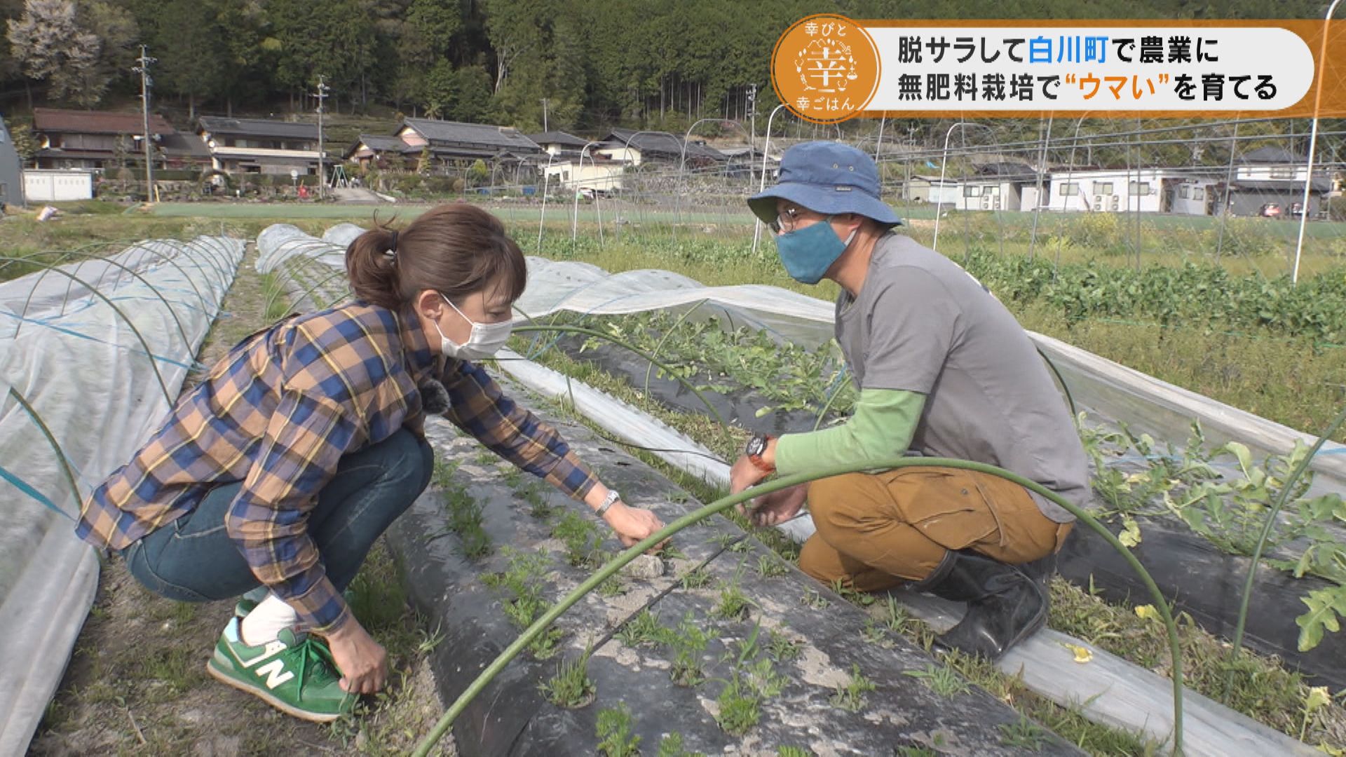 脱サラし農家に転じた幸びと