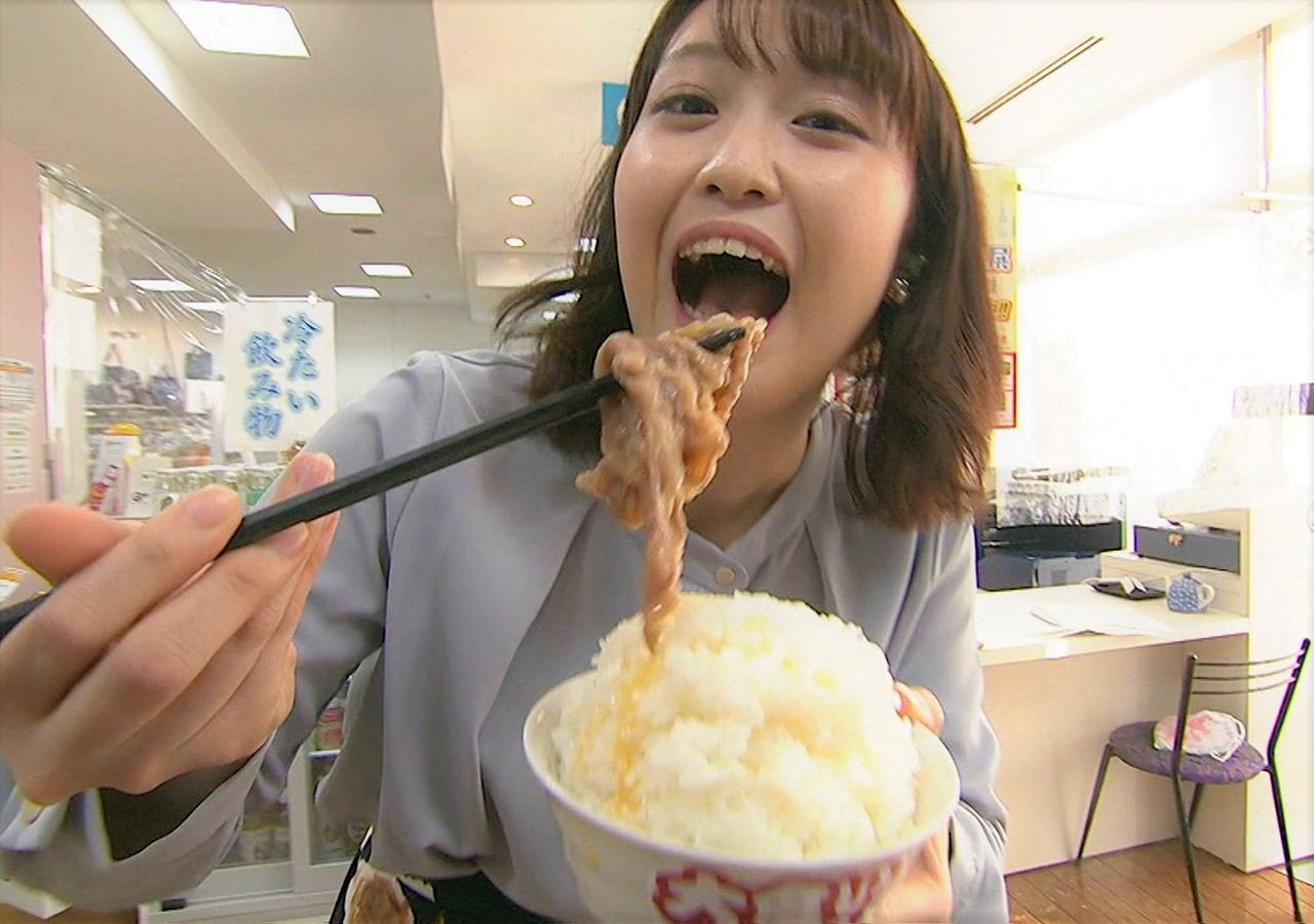 ギャル曽根と対決も 大食いアナが岩手のおいしい メシトモ をご紹介 Cbc Magazine Cbcマガジン