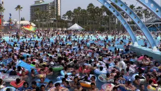 ナガシマジャンボ海水プールの秘密！大波は1枚の鉄板で起こしていた！？家族でお出かけしたい夏スポットに完全密着！（前編）