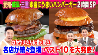 愛知・岐阜・三重　本当にうまいハンバーガー２時間ＳＰ【太田×石井のデララバ】