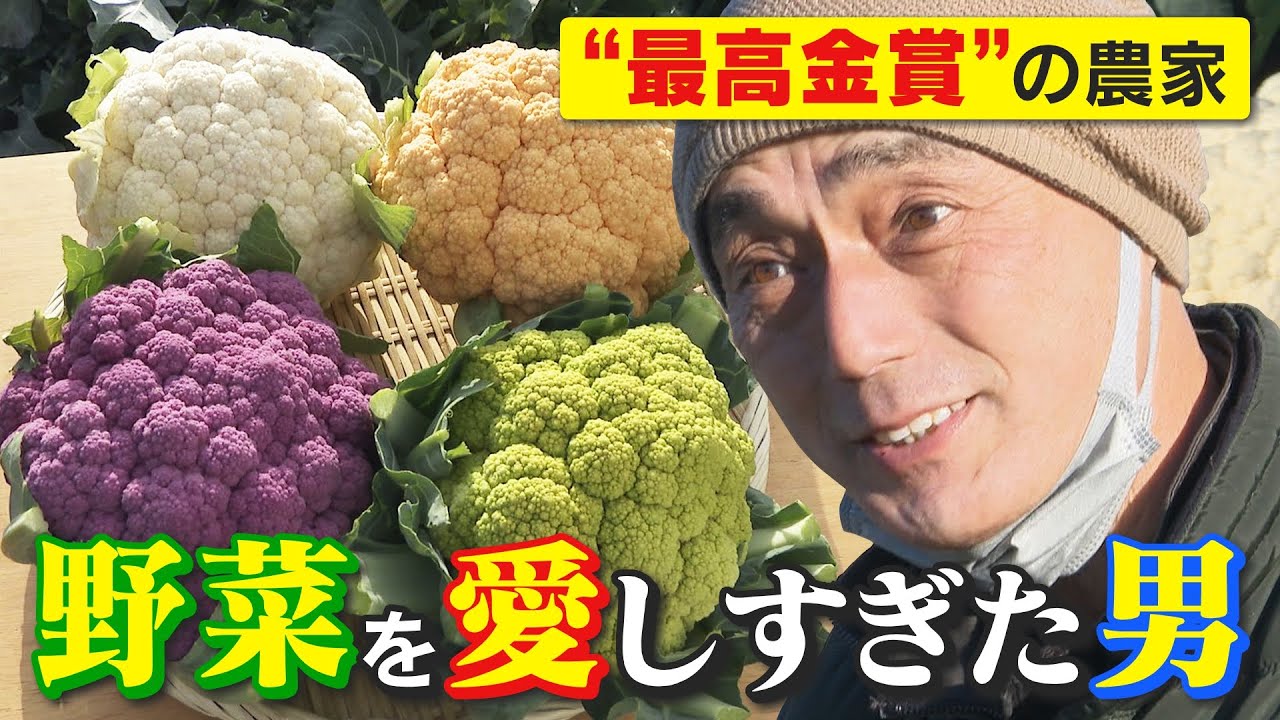 大ヒット野菜の生みの親 “栗のように甘いジャガイモ” 野菜ソムリエサミット最高金賞受賞・・誰よりも野菜を愛する農家　CBCドキュメンタリー