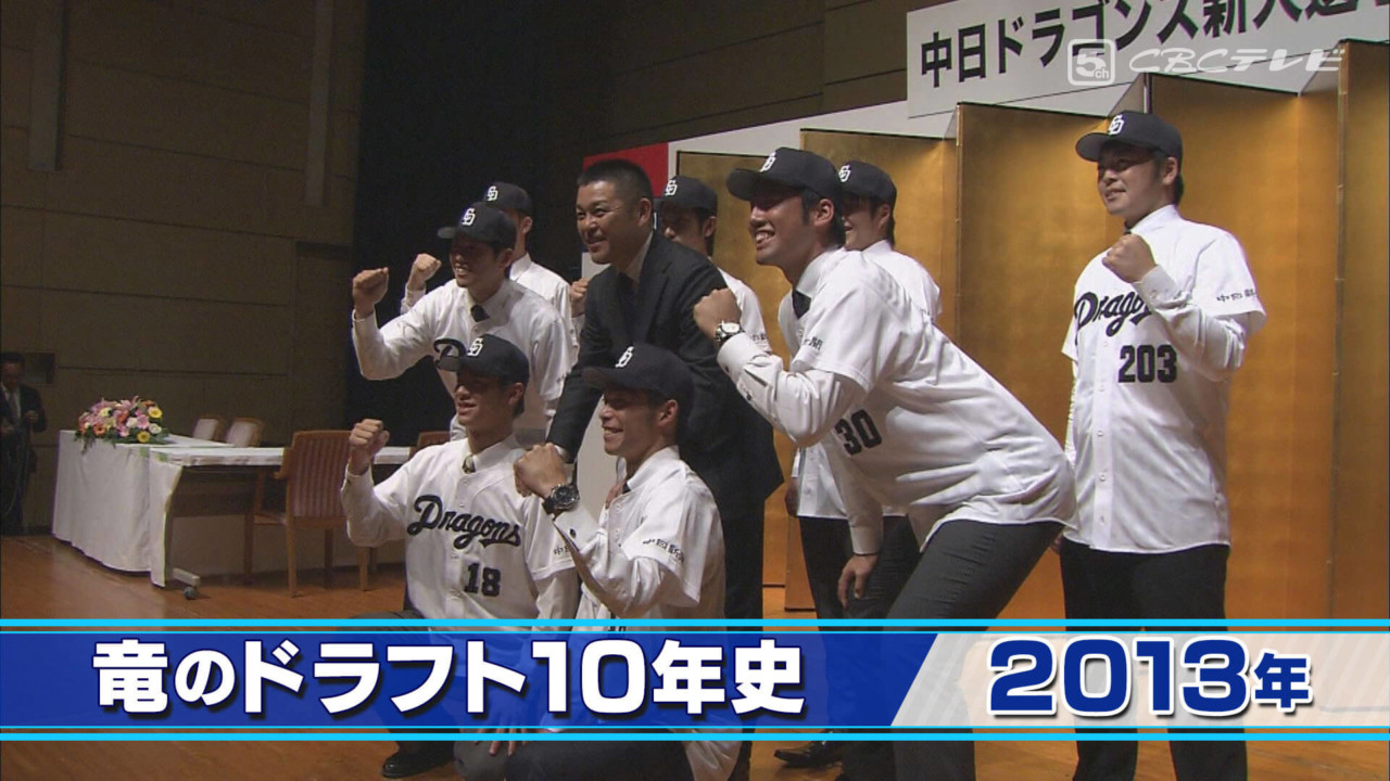 竜のドラフト10年史（3）～独立リーグから又吉克樹が参戦・2013年