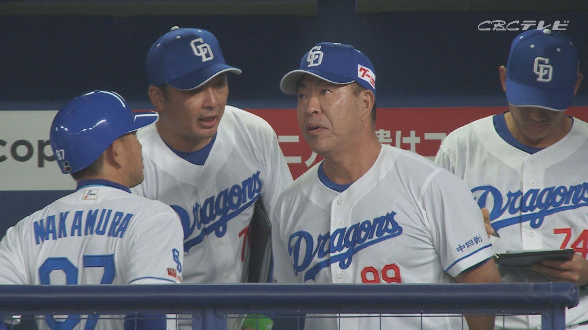 井上一樹監督(C)CBCテレビ