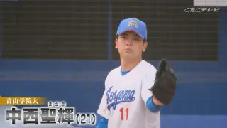 大学ＮＯ．１右腕の中西聖輝投手を単独指名！井上竜は２年連続の満点ドラフト