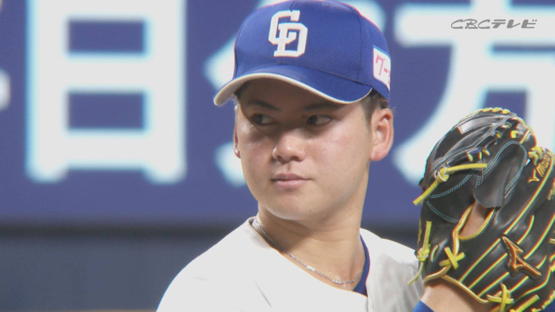 金丸夢斗投手(C)CBCテレビ