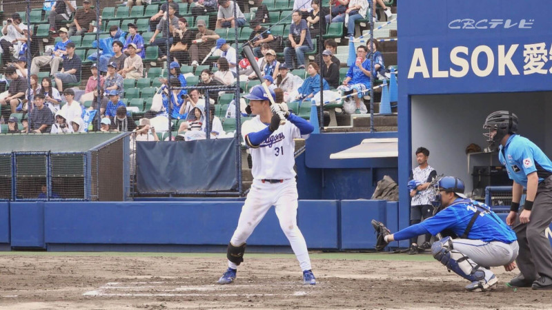 森駿太選手(C)CBCテレビ
