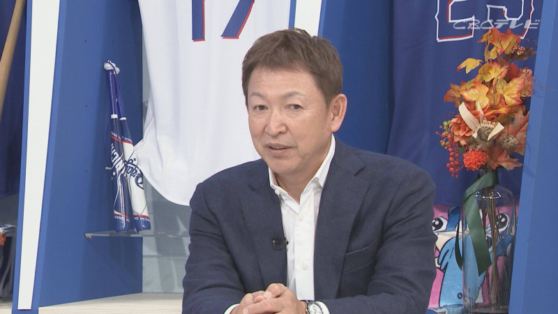 立浪和義氏(C)CBCテレビ