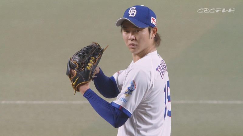 高橋宏斗投手(C)CBCテレビ