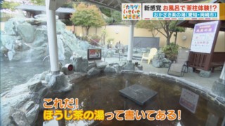 お茶好き&銭湯好き必見!全身で「ほうじ茶」を味わえる露天風呂が登場!?