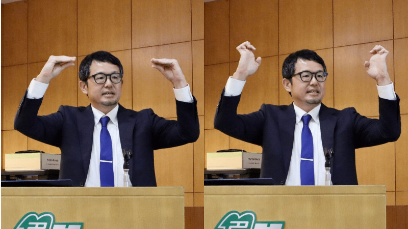 CBCテレビ　me:tone編集部（左：「鳥のくちばし」　右：「猫の手」）