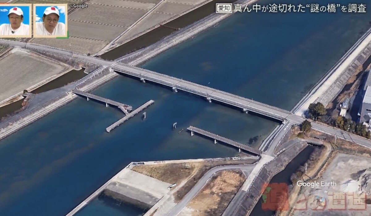 途中で途切れた“不可解な道”！？地図から消える道も…愛知・岐阜の“橋にまつわる道”を調査