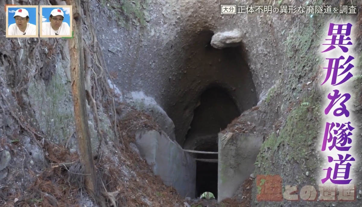 歴代藩主がお墓参りに使っていた！？大分県にある“特異な形をした正体不明の廃隧道”を調査