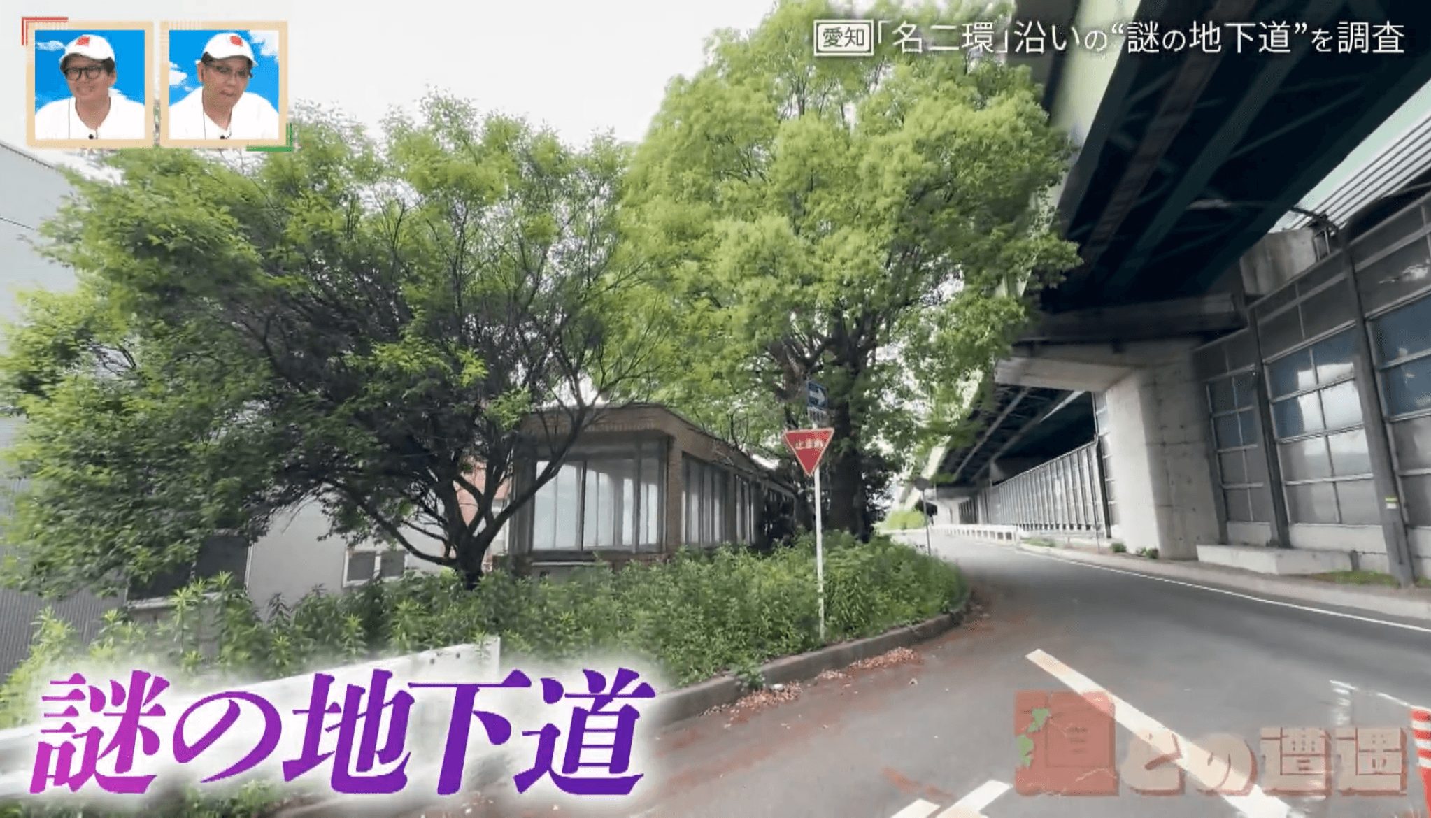 「名二環」沿いにある“謎の地下道”の正体とは？道マニアが気になる道を調査！