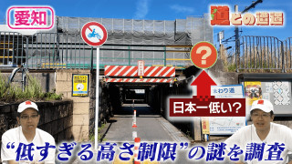 【愛知】日本一低い？「高さ制限◯ｍの道」を調査【道との遭遇】