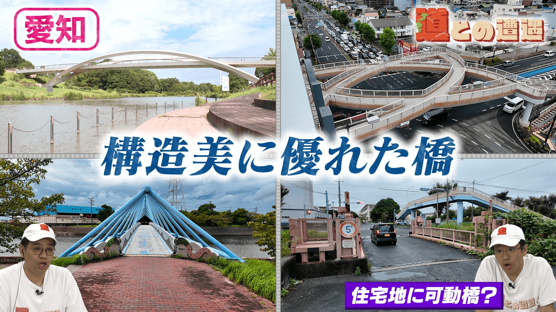 【愛知】構造に優れた橋＆住宅街の謎の橋を調査【道との遭遇】