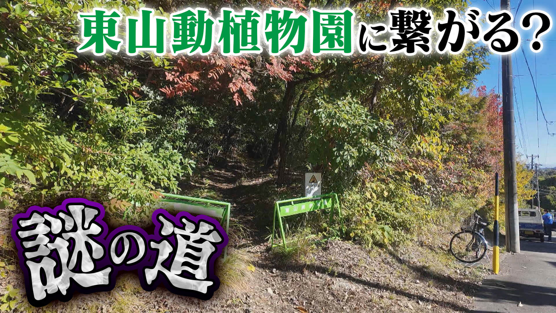【道マニア】【名古屋】東山動植物園に繋がる！？近所に住む男性から調査依頼された謎の道へ…【道との遭遇】