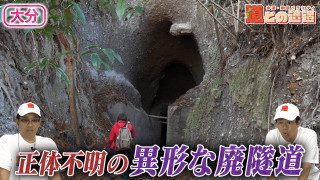 【大分】正体不明の「異形な廃隧道」を調査【道との遭遇】
