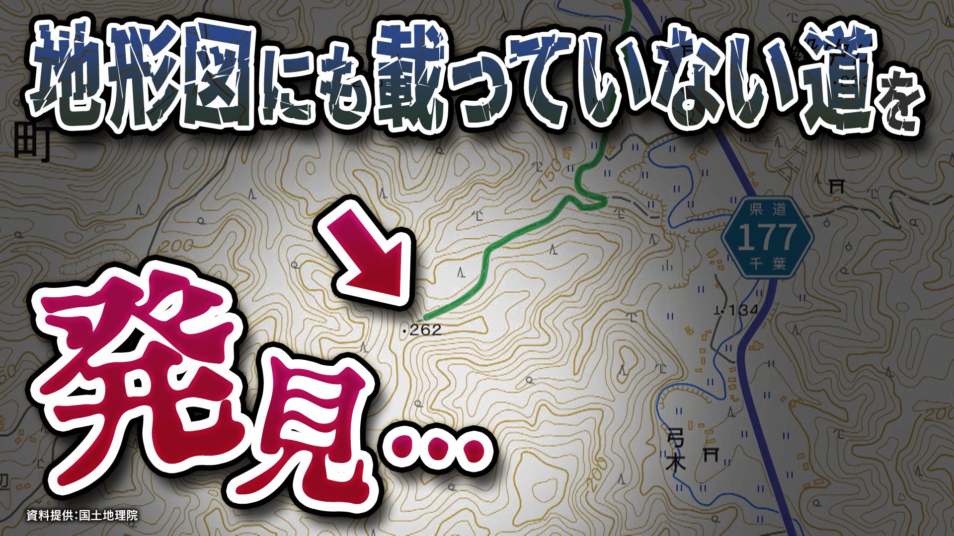 【道マニア】千葉・“廃隧道疑惑”の窪みへ行ってみたら・・・【道との遭遇】