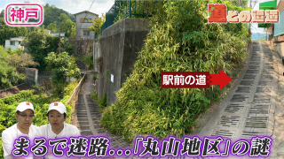 【兵庫・神戸】迷路のような道が誕生した「丸山地区」の謎に迫る【道との遭遇】