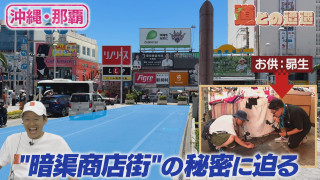 【沖縄】商店街の地下を通る川…暗渠道から那覇の歴史を紐解く【道との遭遇】