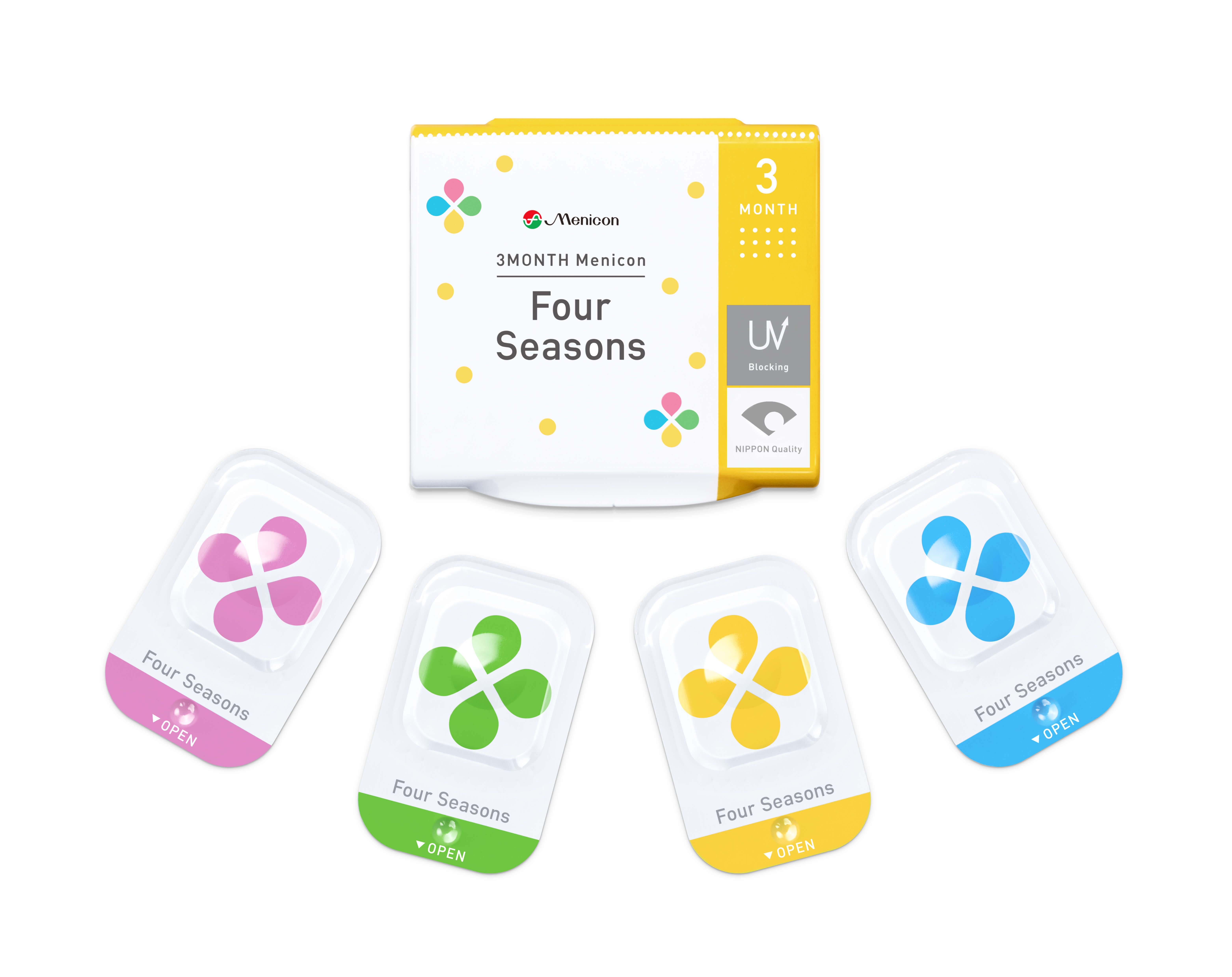 「3MONTH Menicon Four Seasons」提供：株式会社メニコン