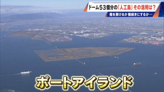 橋のない名古屋港の「人工島」どこから入る？見た目は野球のホームベース…ドーム53個分の土砂捨て場は“宝の島”か