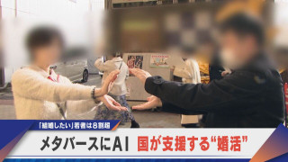 メタバースにAIも？国が婚活を支援 結婚したい若者は8割超【newsX】