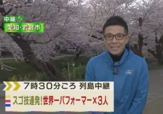 わかさけいいちくん再び！CBC若狭アナがヨーヨー世界チャンピオンのスゴ技を紹介！