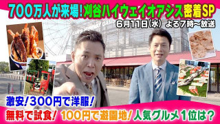 700万人が来場!刈谷ハイウェイオアシス密着SP
