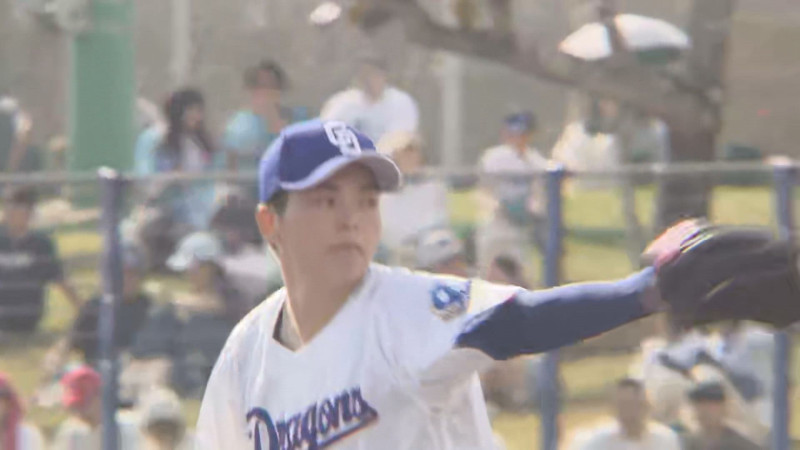 ドラ1中西、プロ初実戦で「わずか8球」の完璧投球！金丸も順調、石川昂弥がマルチ安打で存在感