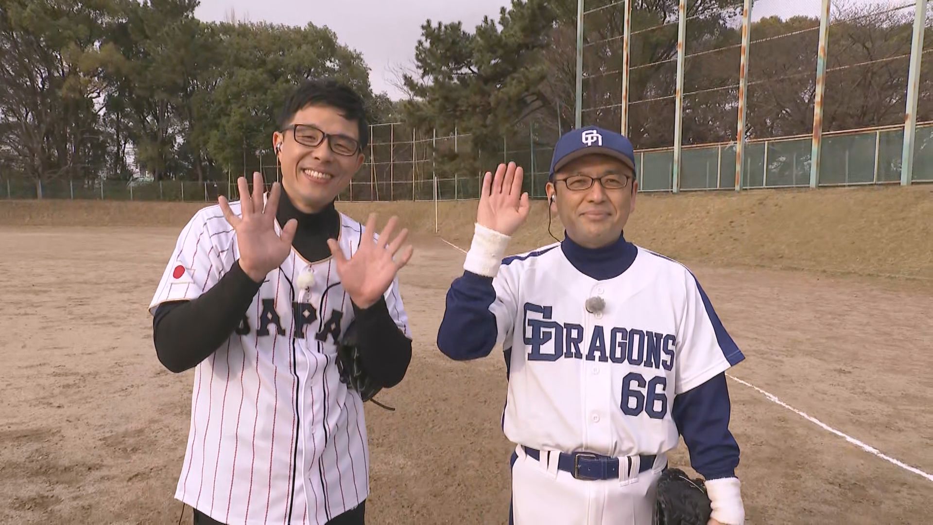 CBC若狭アナがWBCウィーク中継で、落合元中日監督のモノマネ名人と、侍ジャパンを応援！