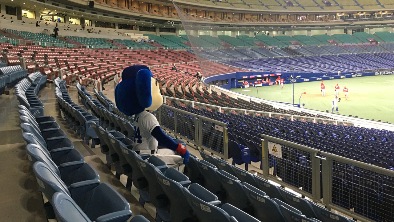 観客はドアラだけ ナゴヤドーム初の無観客試合で消えた音と見つけた音 ドラの巻 昇竜復活へ Cbc中日ドラゴンズ情報