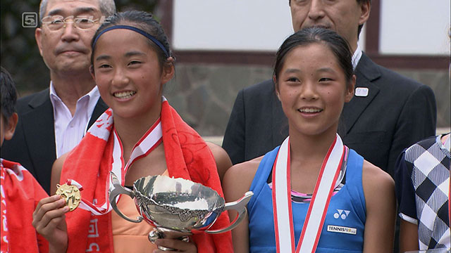 錦織・大坂に続け!夏から米へテニス留学…愛知の中1双子姉妹は日本で1位と2位