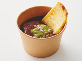 人気洋菓子店のおしるこ