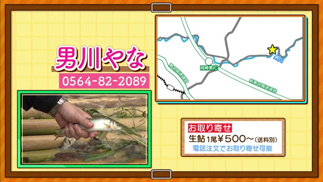 やな開き!「岡崎鮎めし街道」で絶品アユ料理を堪能!