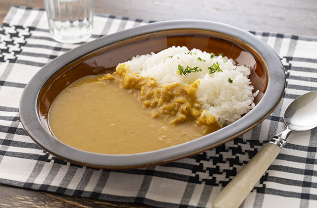 ツナと野菜のピューレカレー