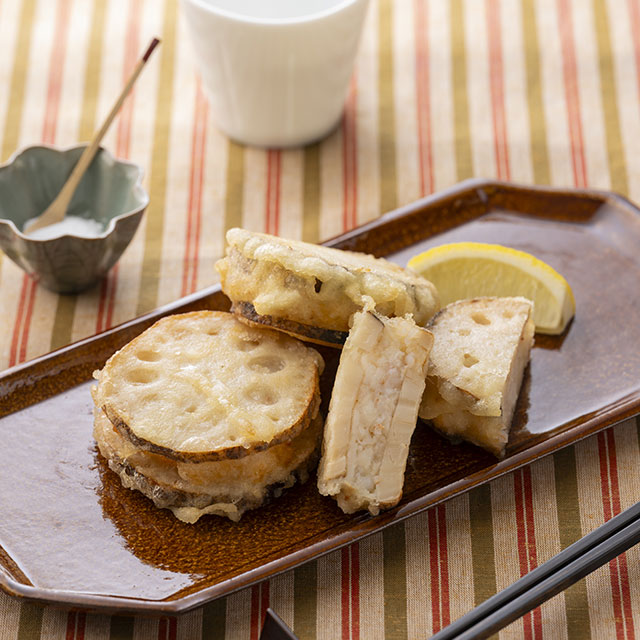 かきのバター焼き とろ玉ポン酢