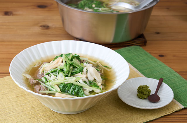 牛肉はりはり鍋