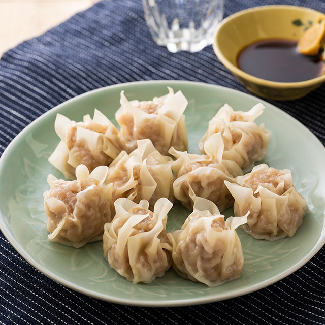 新玉ねぎのやわらかシューマイ