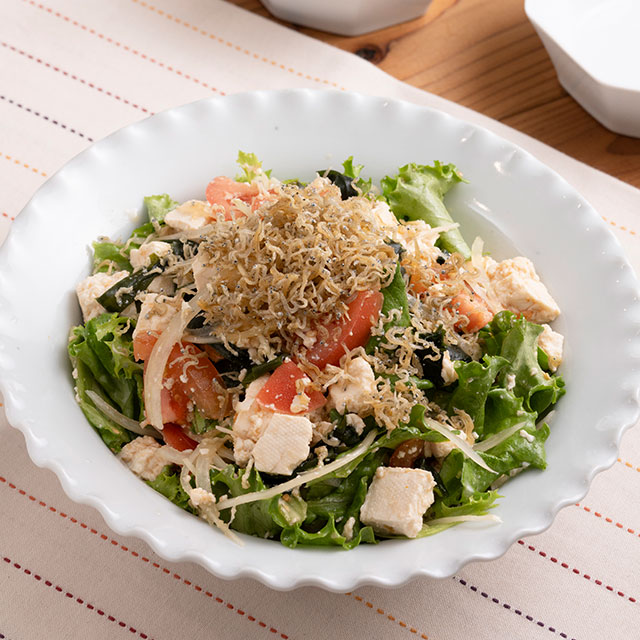 豆腐ムンチサラダ