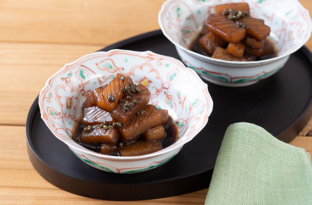 こんにゃくの山椒煮