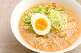 しらたき麺のみそラーメン