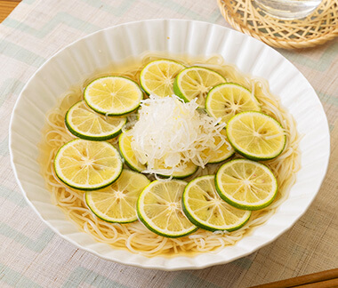 酢橘そうめん